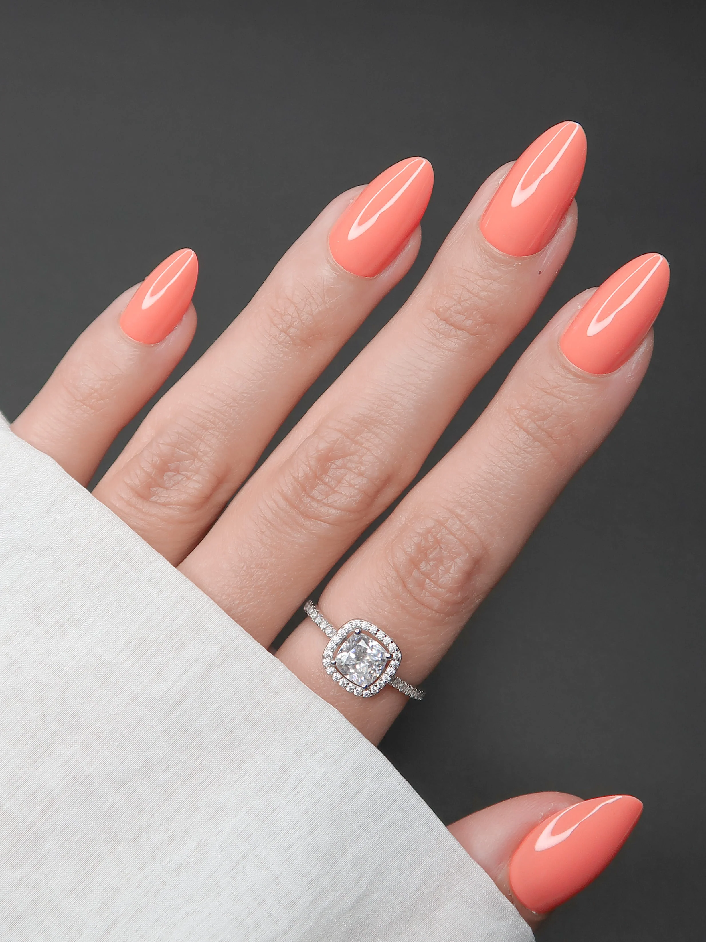 Warm apricot